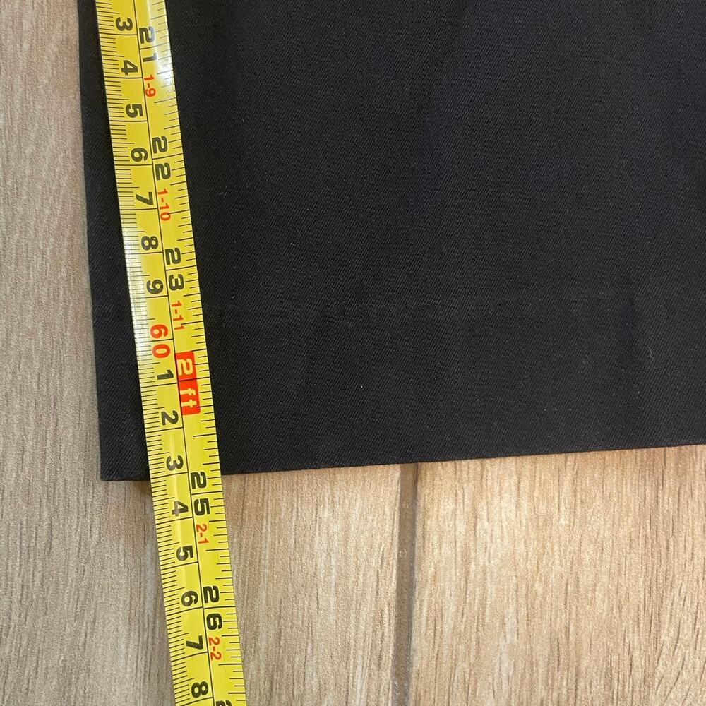 Spanx Polished Ankle Pants Black Medium Stretch Pull On Straight Leg Workwear - Picture 7 of 9
